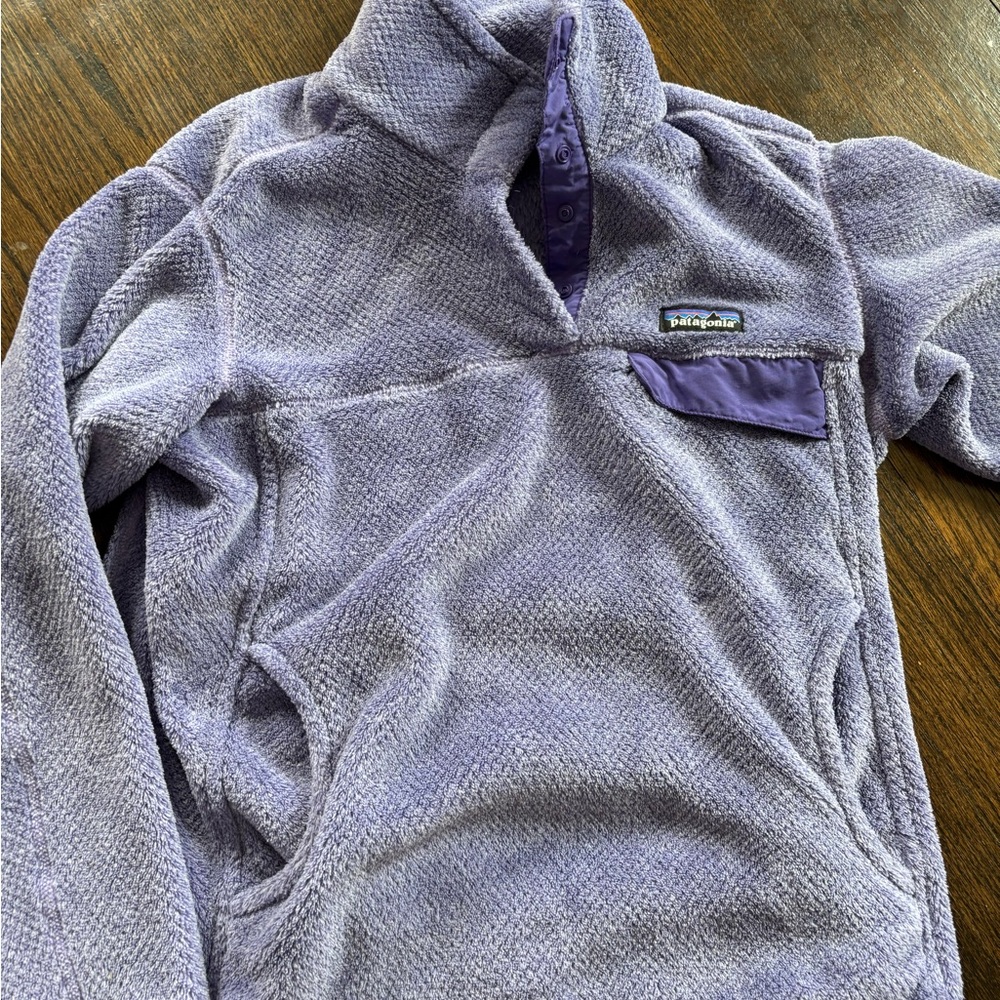 Patagonia Lavender Fleece Jacket